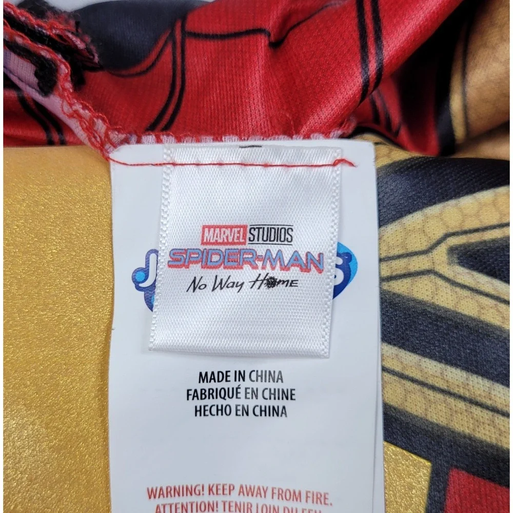 Marvel Spider-Man No Way Home Halloween Costume Boy's Size M (8) (Jazwares)